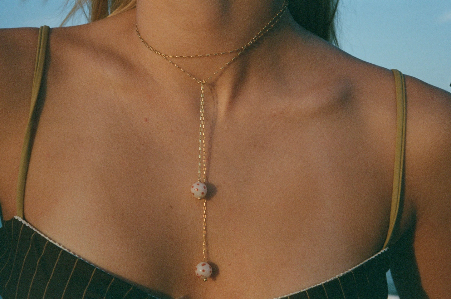 Polka Dot Lariat