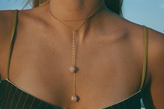Polka Dot Lariat